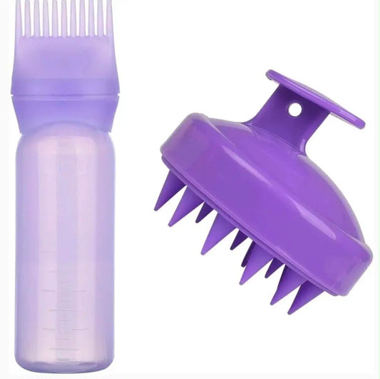 موزع زيت + فرشه مساج